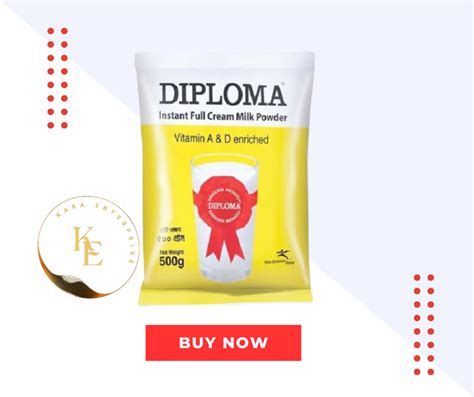 Diploma Instant Full Cream Milk Powder Pure Creamy Versatile