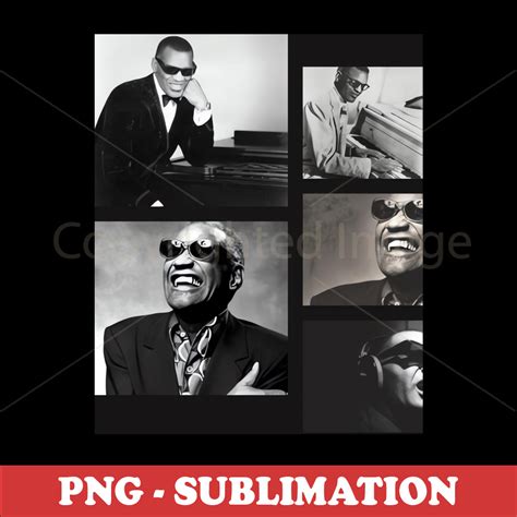 Ray Charles Robinson Iconic Soulful Tribute Stunning Png Inspire