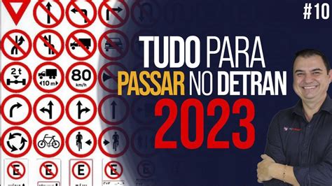 Aula Preparatória para Prova Teórica do Detran 2023 10 YouTube