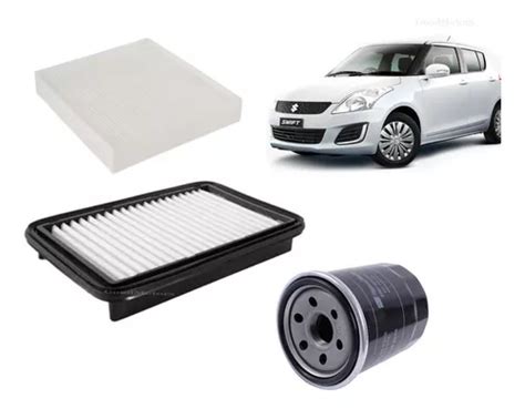 Kit Filtros Aire Polen Aceite Suzuki Swift Cuotas Sin