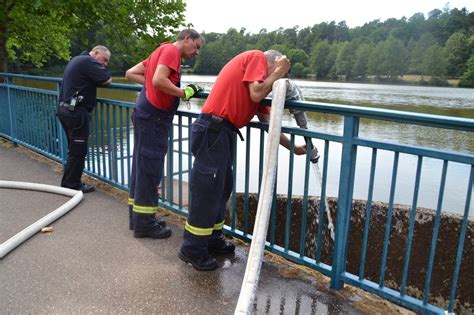 Feuerwehr Rettet Fische Im J Gersburger Br Ckweiher Homburg