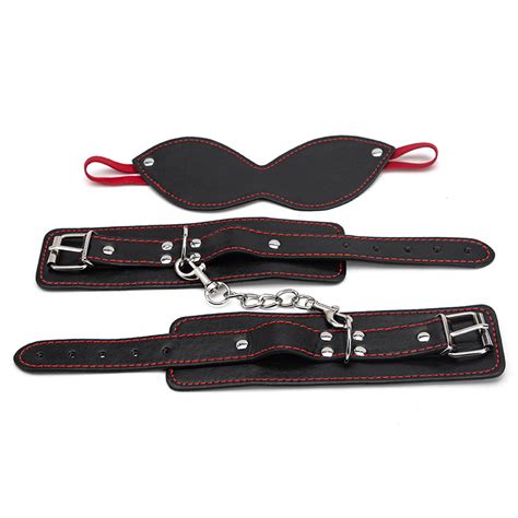 Sexy Handcuffs Eye Mask Pcs Set Adult Supplies Wholesale Sex Doll