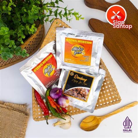 Jual Sambal Oseng Mercon Pedas Mantab Shopee Indonesia