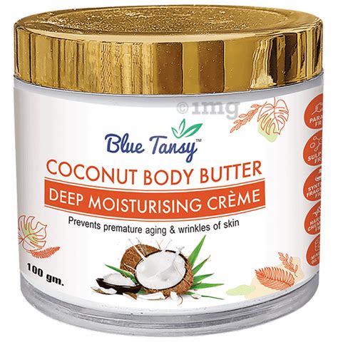 Blue Tansy Coconut Body Butter Deep Moisturising Cream Buy Jar Of 100 0 Gm Cream At Best Price