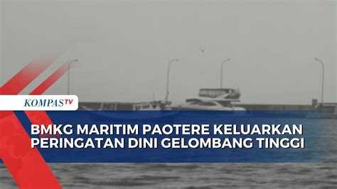 Bmkg Maritim Paotere Keluarkan Peringatan Dini Banjir Rob Dan Gelombang