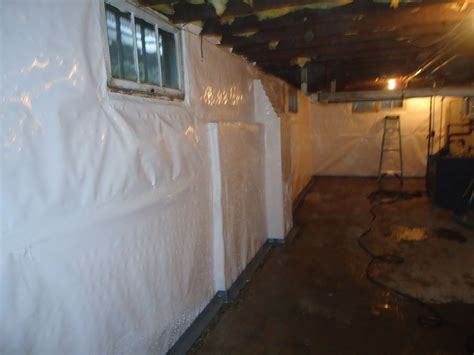 Install Vapor Barrier Basement Floor Flooring Tips