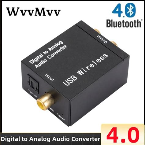 Toslink Conversor De Udio Coaxial Digital Para Jack Mm Anal Gico Para Rca Spdif Decodificador