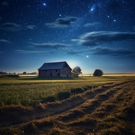 Premium AI Image | Night Landscape