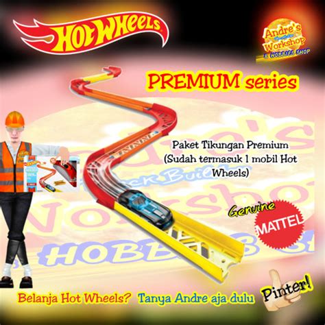 Jual Hotwheels Track Curved Pack PREMIUM OriMattel Hot Wheels Tikungan Turn Premium Inbox