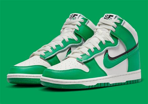 Nike Dunk High Phantom Stadium Green Sail Black Do