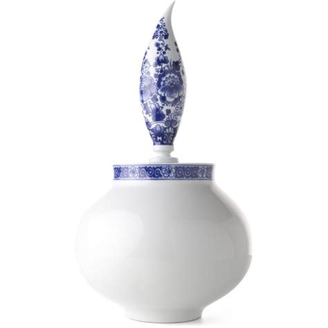 Moooi X Royal Delft Vase Delft Blue Model The Cushion Shop