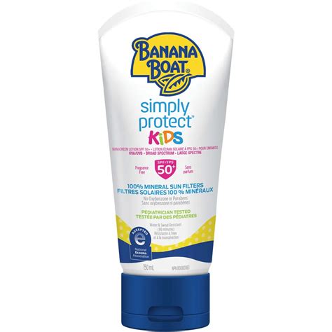 Banana Boat Simply Protect™ Kids Mineral Sunscreen Lotion Spf 50