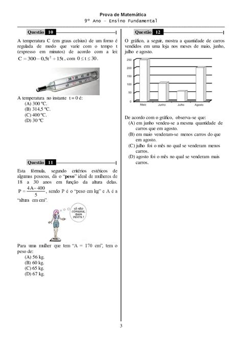 Simulados Prova Brasil 9 Ano Matematica RETOEDU