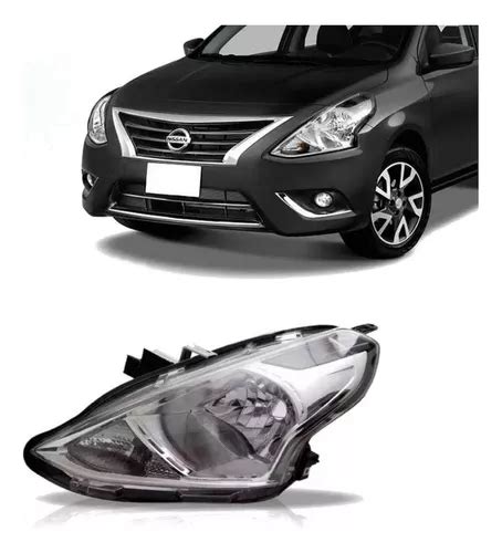 Farol Nissan Versa Esquerdo Novo Frete Gr Tis