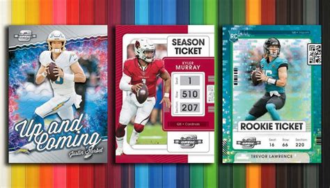 Panini Contenders Optic Football Checklist Box Info Team Set Lists