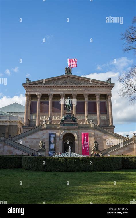 Alte Nationalgalerie Old National Gallery Situated On Museum Island