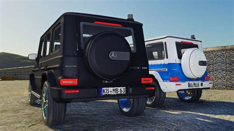 MERCEDES BENZ G CLASS V8 BITURBO V1 0 FS19 Mod FS19 Net