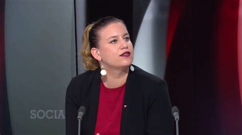 Mathilde Panot Présidente Du Groupe Lfi Nupes à Lassemblée Nationale Mardi Politique