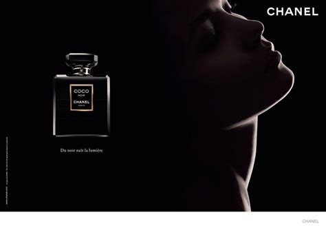 Karlie Kloss for Coco Noir Chanel Fragrance Ad Campaign