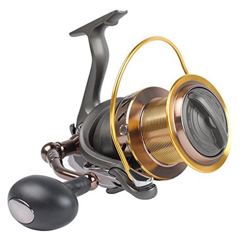 Dr.Fish Long Shot 12000 Spinning Reel, Saltwater Fishing Reel for Surf Fishing, 13+1 BBS, 48LB ...