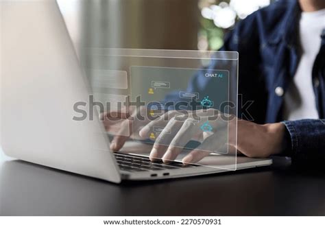 Chatbot Chat Ai Artificial Intelligence Man Stock Photo 2270570931 ...