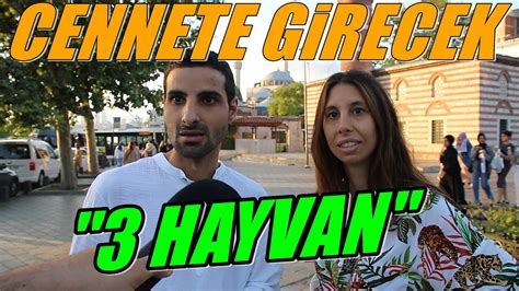 CENNETE GİRECEK 3 HAYVAN HANGİSİDİR YouTube