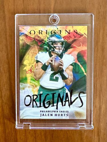 Panini Origins Jalen Hurts Originals Philadelphia Eagles Case Hit