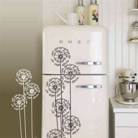 Dandelion Fridge Decals Fridge Door Vinyl Sticker Covering Etsy Canada