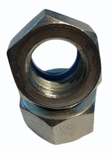 Hot Rolled 25mm Mild Steel Hex Nylock Nut At 65 Kg In Kolkata ID