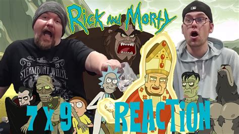 RICK AND MORTY 7X9 REACTION COLD OPEN MORT RAGNARICK YouTube