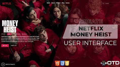 Create Latest 2024 Netflix Landing Page Website Using HTML CSS