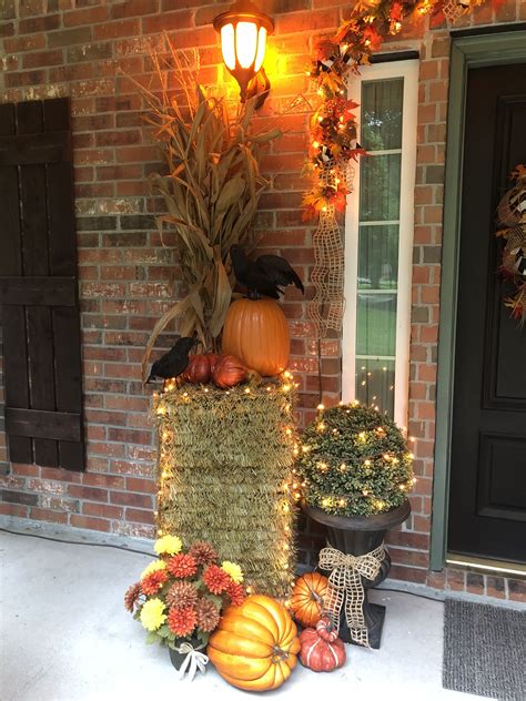 30 Fall Porch Decor With Pumpkins DECOOMO