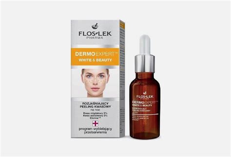 Floslek Кислотный пилинг для лица Dermo expert WHITE & BEAUTY 30 мл ...