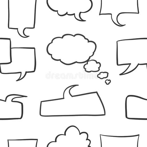 Collection Stock Of Speech Bubble Stock Vector Illustration Of Speech