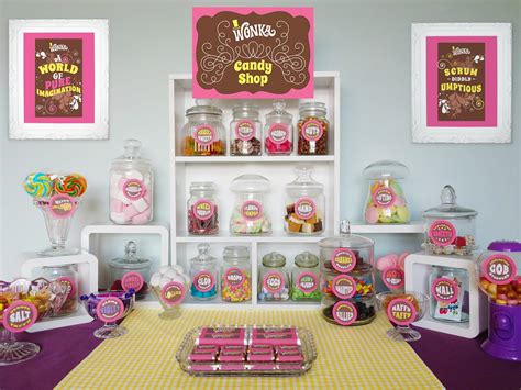 Willy Wonka Themed Party Supplies