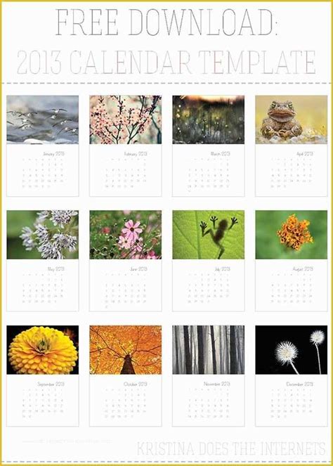 Free Indesign Calendar Template Of Free Download 2013 Indesign Calendar ...