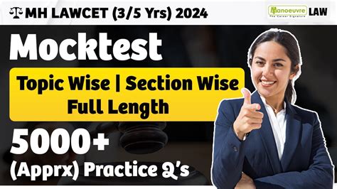 Mh Lawcet Yrs Mock Test Topic Wise Section Wise Full