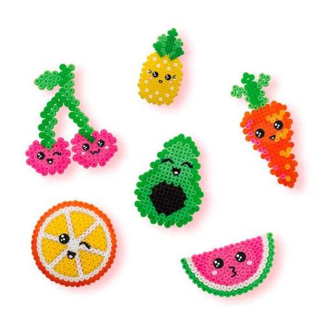 SES Beedz Strijkkralen Kawaii Fruit Perler Crafts Diy Perler Beads