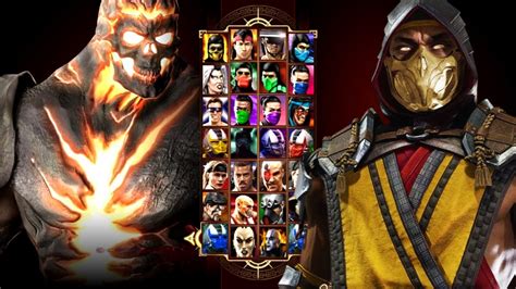 Mortal Kombat 9 Dark Kahn Vs Scorpion Mod Expert Arcade Ladder Gameplay 1080p60ᶠᵖˢ