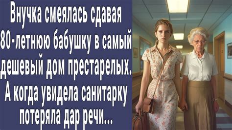 Внучка смеялась сдавая 80-летнюю бабушку в дом престарелых. А когда ...