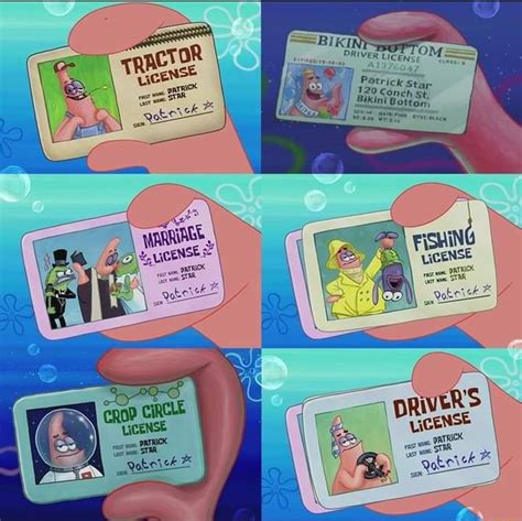 Patrick Star Conch St Bikini Botton Ce IFunny