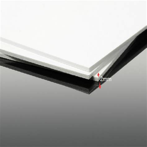 300x200mm With 1mm 2mm 3mm 5mm 7mm 9mm Thickness Pvc Foam Board Plastic Flat Sheet Board Model