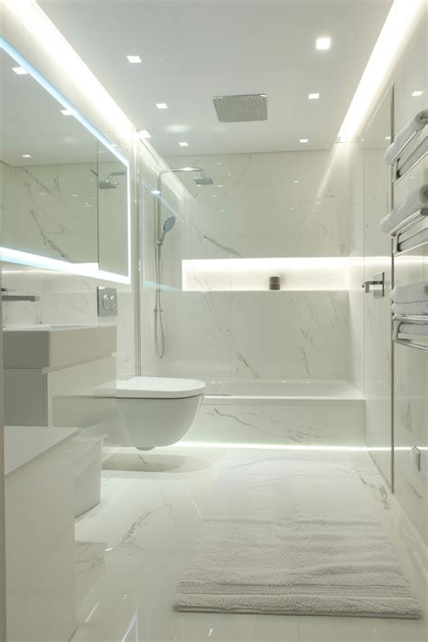 Design Solutions for Small Bathrooms with No Windows - Quiet Minimal