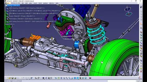 Vehicle Chassis In Catia Youtube