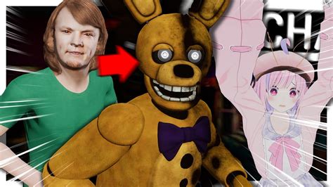 Shaggy Transitions To Fnaf Springlock Bonnie Vrchat Youtube