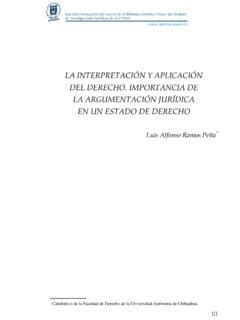 LA INTERPRETACIÓN Y APLICACIÓN DEL DERECHO la interpretaci 211 n y