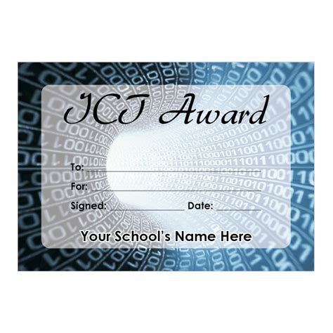 ICT Certificate Set 1 | School Stickers for Teachers