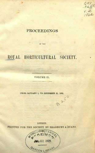 Proceedings of the Royal Horticultural Society London (edition) | Open ...