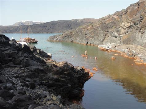 Santorini Hot Springs: A natural spa for all ages | Santorini Paradise ...