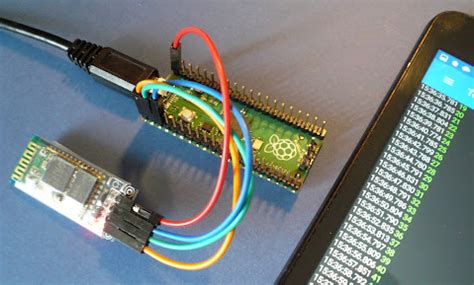 Lectronique En Amateur Module Bluetooth Hc Et Raspberry Pi Pico